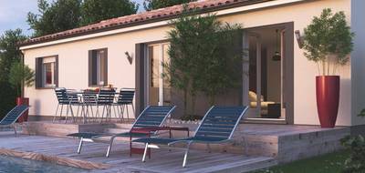 Terrain et maison à Eugénie-les-Bains en Landes (40) de 64 m² à vendre au prix de 141400€ - 3