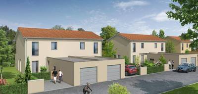 Terrain et maison à Tignieu-Jameyzieu en Isère (38) de 90 m² à vendre au prix de 255400€ - 2