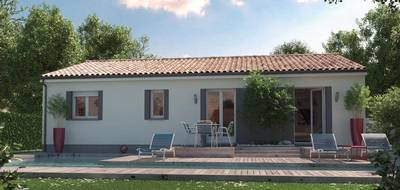 Terrain et maison à Eugénie-les-Bains en Landes (40) de 64 m² à vendre au prix de 141400€ - 2
