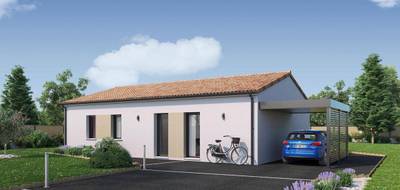 Terrain et maison à Carcarès-Sainte-Croix en Landes (40) de 800 m² à vendre au prix de 170236€ - 1