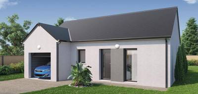Terrain et maison à Veigné en Indre-et-Loire (37) de 543 m² à vendre au prix de 247347€ - 2