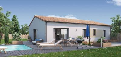 Terrain et maison à Saint-Pierre-du-Mont en Landes (40) de 853 m² à vendre au prix de 206298€ - 2