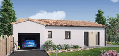 Terrain et maison à Saint-Pierre-du-Mont en Landes (40) de 853 m² à vendre au prix de 206298€ - 1