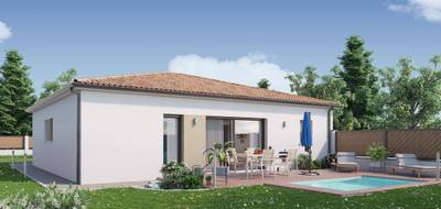 Terrain et maison à Estigarde en Landes (40) de 1232 m² à vendre au prix de 144978€ - 2