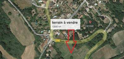 Terrain à Vendat en Allier (03) de 13000 m² à vendre au prix de 20000€ - 3