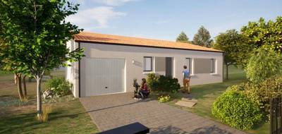 Terrain et maison à Rives-d'Autise en Vendée (85) de 518 m² à vendre au prix de 182081€ - 1