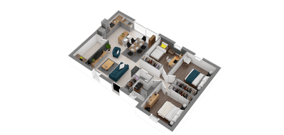 Terrain et maison à Biscarrosse en Landes (40) de 477 m² à vendre au prix de 277866€ - 3