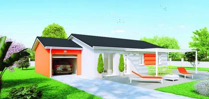 Terrain et maison à Bourg-Saint-Christophe en Ain (01) de 502 m² à vendre au prix de 286900€