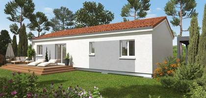 Terrain et maison à Anneyron en Drôme (26) de 550 m² à vendre au prix de 298400€
