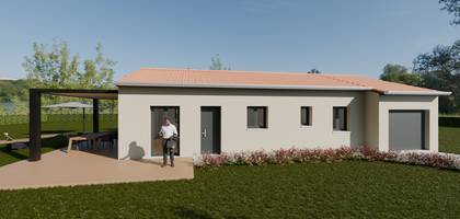 Terrain et maison à Valaurie en Drôme (26) de 1284 m² à vendre au prix de 318900€