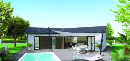 Terrain et maison à Saint-Martin-le-Châtel en Ain (01) de 740 m² à vendre au prix de 242800€