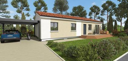 Terrain et maison à Montrevel-en-Bresse en Ain (01) de 760 m² à vendre au prix de 314000€