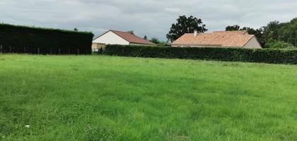 Terrain à Cognat-Lyonne en Allier (03) de 1100 m² à vendre au prix de 46200€