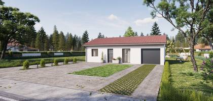 Terrain et maison à Quincieux en Rhône (69) de 67 m² à vendre au prix de 242422€