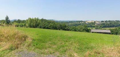 Terrain à Objat en Corrèze (19) de 1401 m² à vendre au prix de 31900€