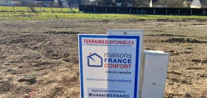 Terrain à La Chapelle-du-Bois-des-Faulx en Eure (27) de 800 m² à vendre au prix de 55000€