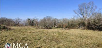 Terrain à Agen en Lot-et-Garonne (47) de 2802 m² à vendre au prix de 115000€