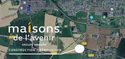 Terrain à Châteaugiron en Ille-et-Vilaine (35) de 281 m² à vendre au prix de 60415€