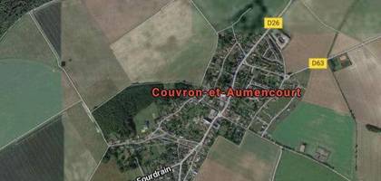Terrain à Couvron-et-Aumencourt en Aisne (02) de 781 m² à vendre au prix de 42955€