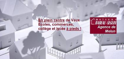 Terrain à Vaux-le-Pénil en Seine-et-Marne (77) de 353 m² à vendre au prix de 140000€