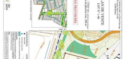 Terrain à Bonchamp-lès-Laval en Mayenne (53) de 332 m² à vendre au prix de 61000€