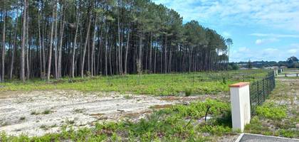 Terrain à Linxe en Landes (40) de 974 m² à vendre au prix de 116800€