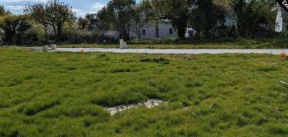 Terrain à Le Tour-du-Parc en Morbihan (56) de 400 m² à vendre au prix de 160000€