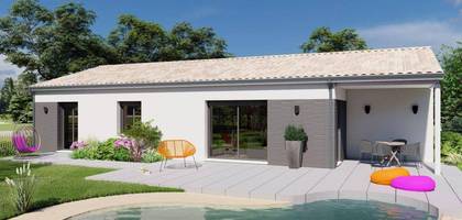Terrain et maison à Saint-Germain-d'Esteuil en Gironde (33) de 86 m² à vendre au prix de 201000€
