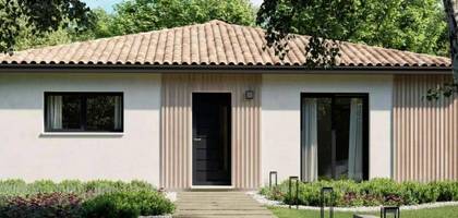 Terrain et maison à Léognan en Gironde (33) de 93 m² à vendre au prix de 369000€