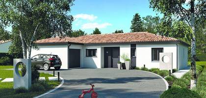 Terrain et maison à Camblanes-et-Meynac en Gironde (33) de 90 m² à vendre au prix de 344000€