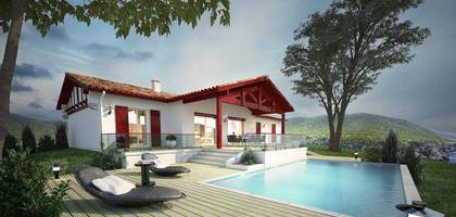 Terrain et maison à Saint-Palais en Pyrénées-Atlantiques (64) de 125 m² à vendre au prix de 390000€
