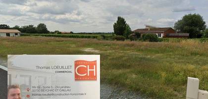 Terrain à Daignac en Gironde (33) de 600 m² à vendre au prix de 65000€