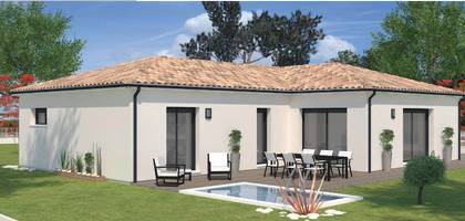 Terrain et maison à Cissac-Médoc en Gironde (33) de 112 m² à vendre au prix de 269000€