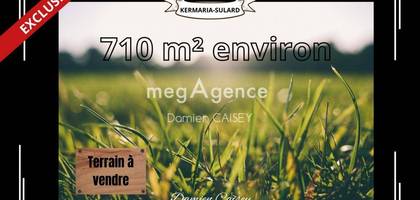 Terrain à Kermaria-Sulard en Côtes-d'Armor (22) de 710 m² à vendre au prix de 68000€