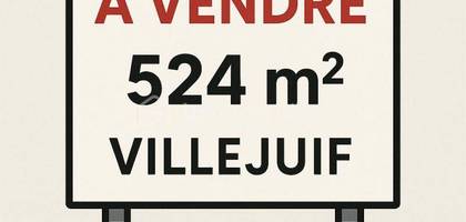 Terrain à Villejuif en Val-de-Marne (94) de 524 m² à vendre au prix de 500000€