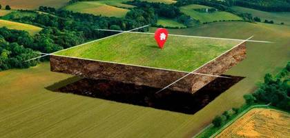 Terrain à Paray-le-Monial en Saône-et-Loire (71) de 1188 m² à vendre au prix de 52000€