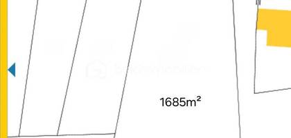 Terrain à Bavelincourt en Somme (80) de 1685 m² à vendre au prix de 99000€