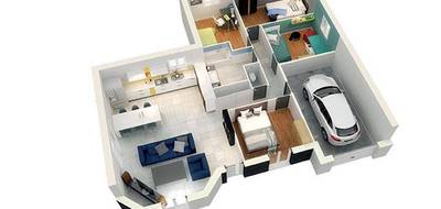 Terrain et maison à Anthon en Isère (38) de 471 m² à vendre au prix de 342300€ - 2