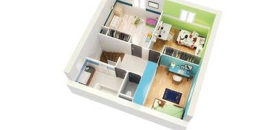 Terrain et maison à Roche en Isère (38) de 1068 m² à vendre au prix de 396100€ - 3