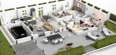 Terrain et maison à Saint-Sorlin-en-Valloire en Drôme (26) de 1000 m² à vendre au prix de 278000€ - 3