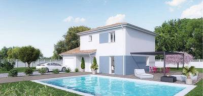 Terrain et maison à Lagnieu en Ain (01) de 725 m² à vendre au prix de 328450€ - 1