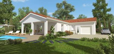 Terrain et maison à Chonas-l'Amballan en Isère (38) de 940 m² à vendre au prix de 336600€ - 2