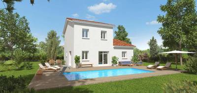 Terrain et maison à Châtillon-la-Palud en Ain (01) de 500 m² à vendre au prix de 319400€ - 1