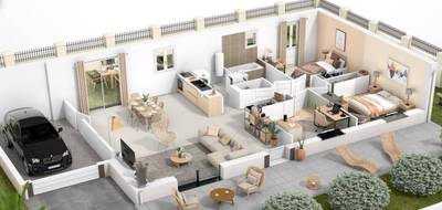 Terrain et maison à Anjou en Isère (38) de 500 m² à vendre au prix de 246600€ - 3