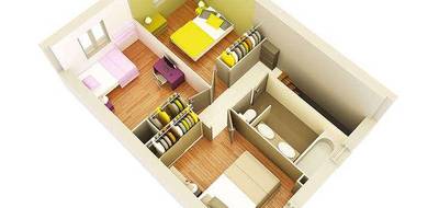 Terrain et maison à Rignieux-le-Franc en Ain (01) de 406 m² à vendre au prix de 314560€ - 3