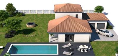 Terrain et maison à Villette-d'Anthon en Isère (38) de 989 m² à vendre au prix de 522600€ - 2