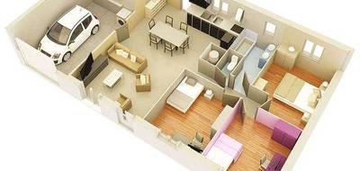 Terrain et maison à Saint-Chef en Isère (38) de 800 m² à vendre au prix de 293800€ - 3