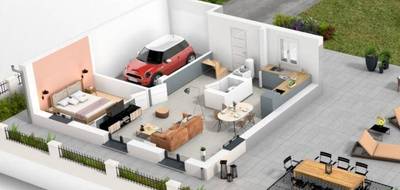 Terrain et maison à Saint-Alban-du-Rhône en Isère (38) de 350 m² à vendre au prix de 262300€ - 4