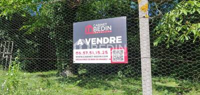 Terrain à Libourne en Gironde (33) de 0 m² à vendre au prix de 80000€ - 1