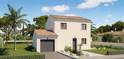 Terrain et maison à Fabrègues en Hérault (34) de 78 m² à vendre au prix de 323700€ - 1